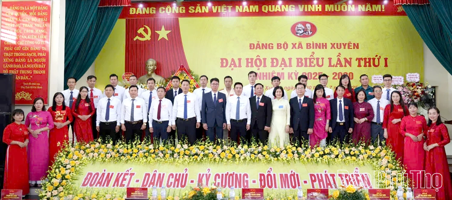 Đại hội đại biểu Đảng bộ xã Bình Xuyên lần thứ I, nhiệm kỳ 2025-2030