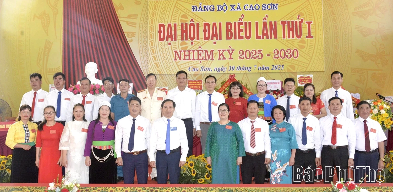 Đại hội đại biểu Đảng bộ xã Cao Sơn lần thứ I, nhiệm kỳ 2025-2030