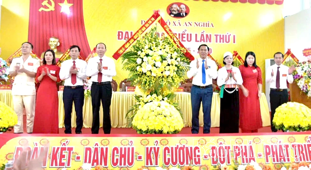 Đại hội đại biểu Đảng bộ xã An Nghĩa lần thứ I, nhiệm kỳ 2025 – 2030