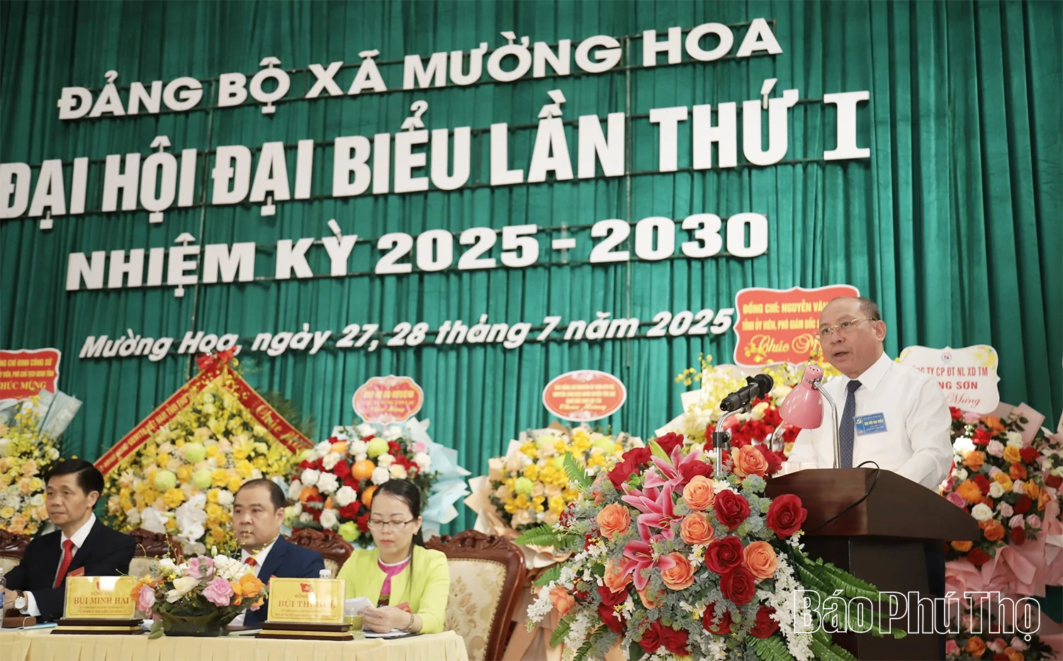 Đại hội đại biểu Đảng bộ xã Mường Hoa lần thứ I, nhiệm kỳ 2025 – 2030