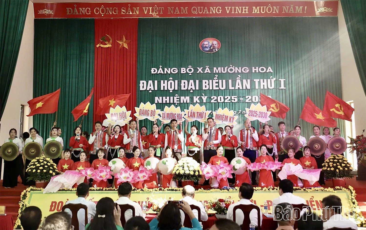 Đại hội đại biểu Đảng bộ xã Mường Hoa lần thứ I, nhiệm kỳ 2025 – 2030