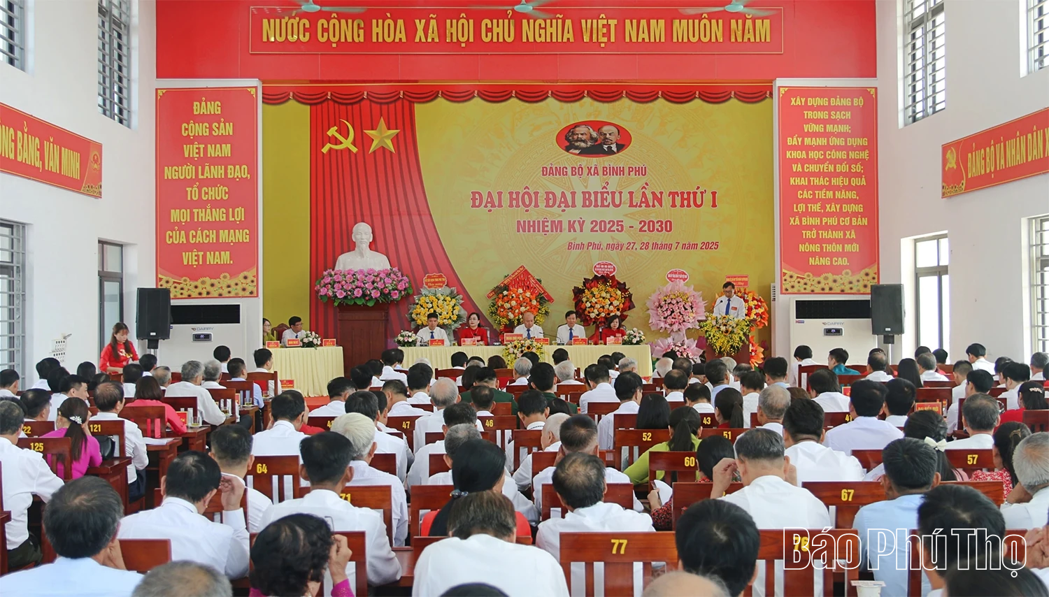 Đại hội đại biểu Đảng bộ xã Bình Phú lần thứ I, nhiệm kỳ 2025 - 2030