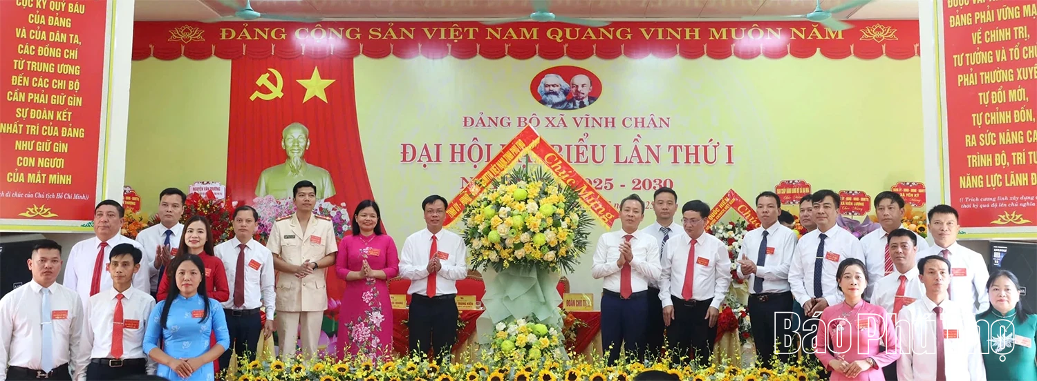 Đại hội đại biểu Đảng bộ xã Vĩnh Chân lần thứ I, nhiệm kỳ 2025 - 2030