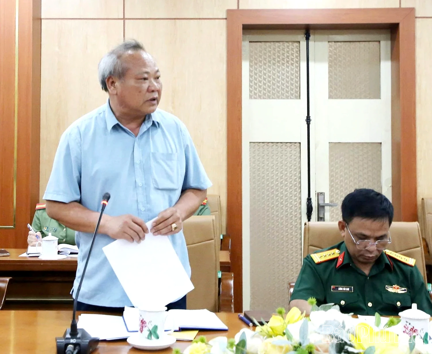 Họp Ban Tổ chức Lễ kỷ niệm 80 năm Ngày truyền thống Công an Nhân dân