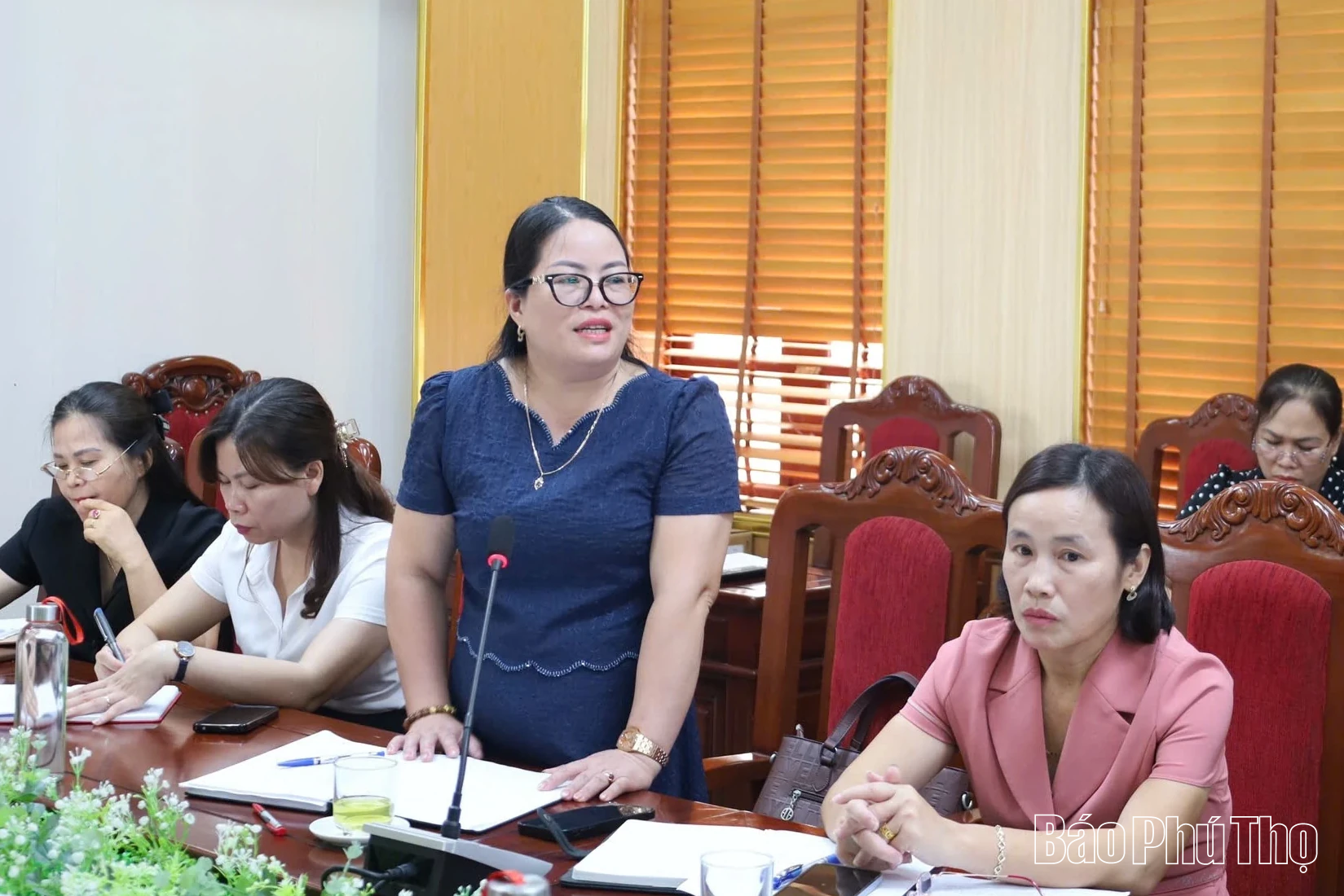 Đoàn công tác Sở Giáo dục và Đào tạo làm việc với xã Phù Ninh