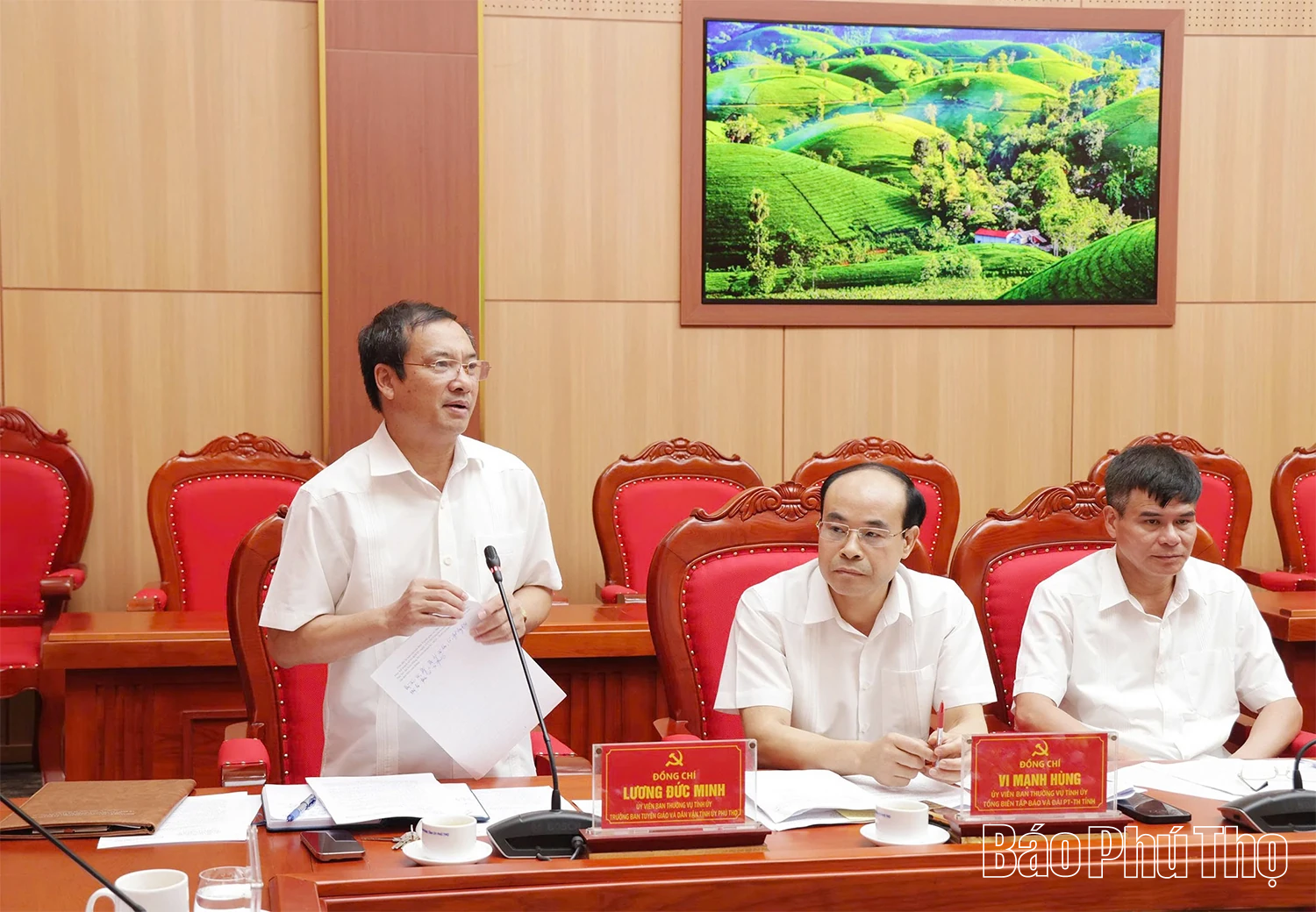 Triển khai công tác tuyên truyền, tổ chức phục vụ Đại hội đại biểu Đảng bộ tỉnh Phú Thọ, nhiệm kỳ 2025-2030