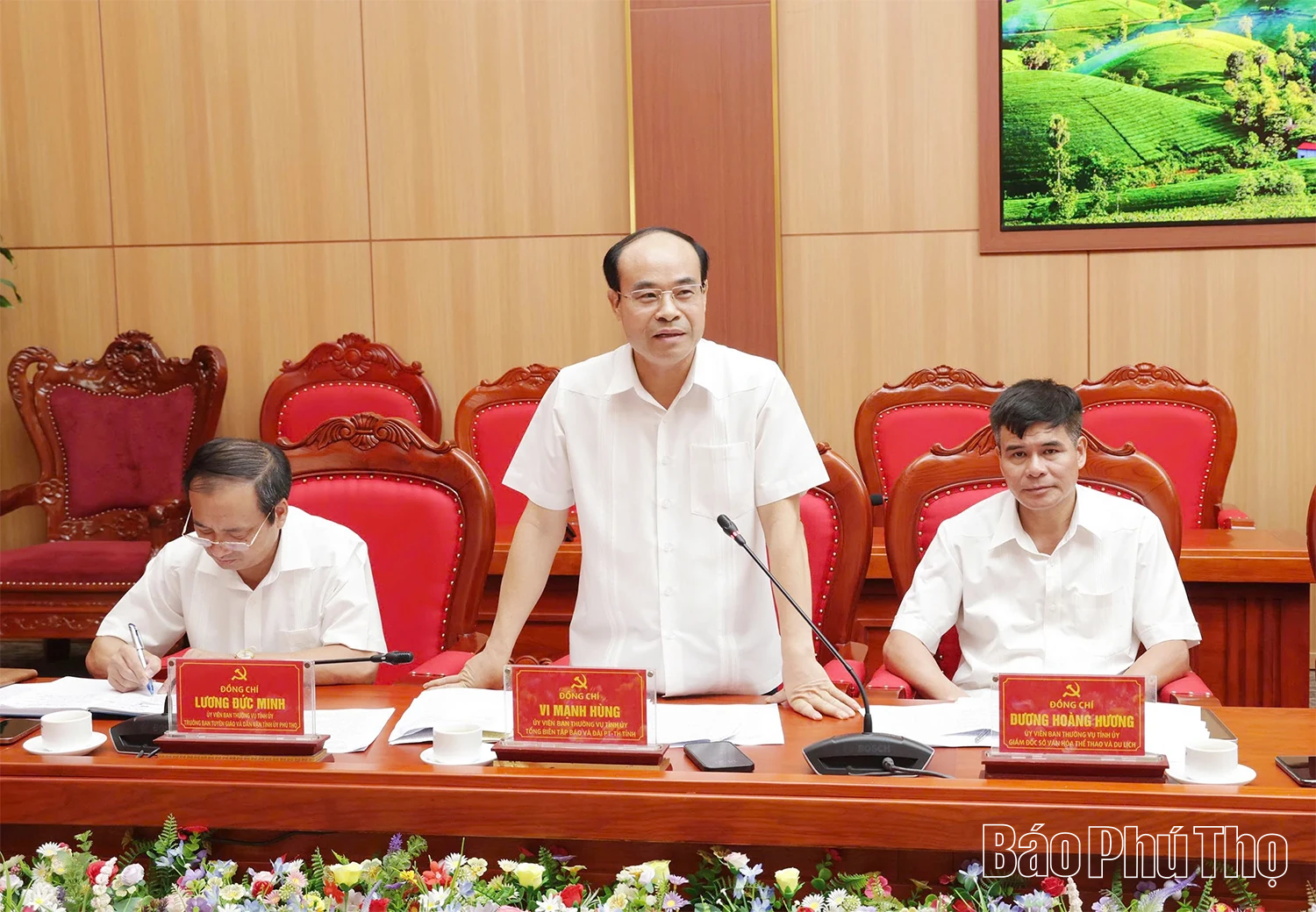 Triển khai công tác tuyên truyền, tổ chức phục vụ Đại hội đại biểu Đảng bộ tỉnh Phú Thọ, nhiệm kỳ 2025-2030