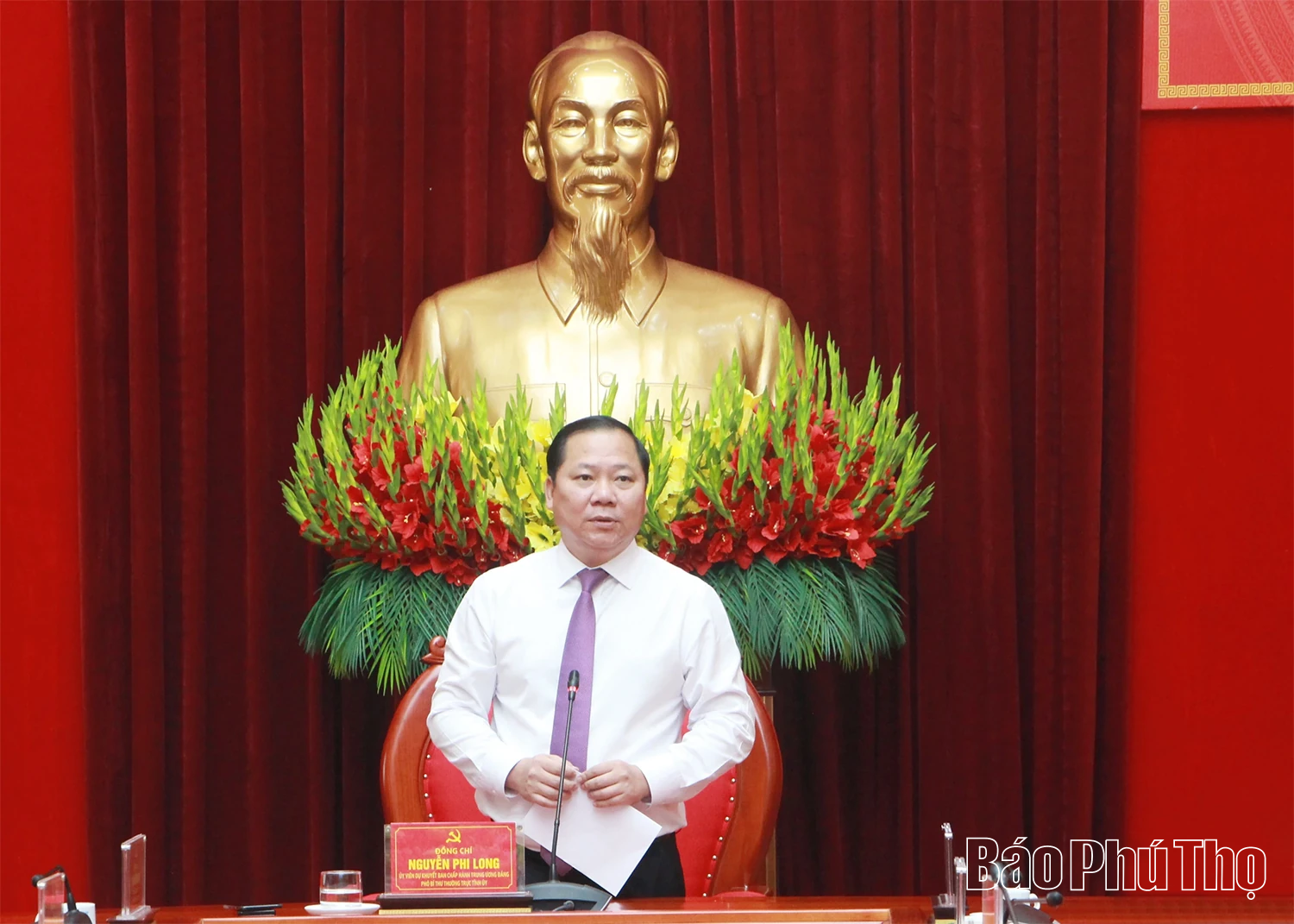 Hội nghị công bố quyết định của Ban Thường vụ Tỉnh uỷ về công tác cán bộ