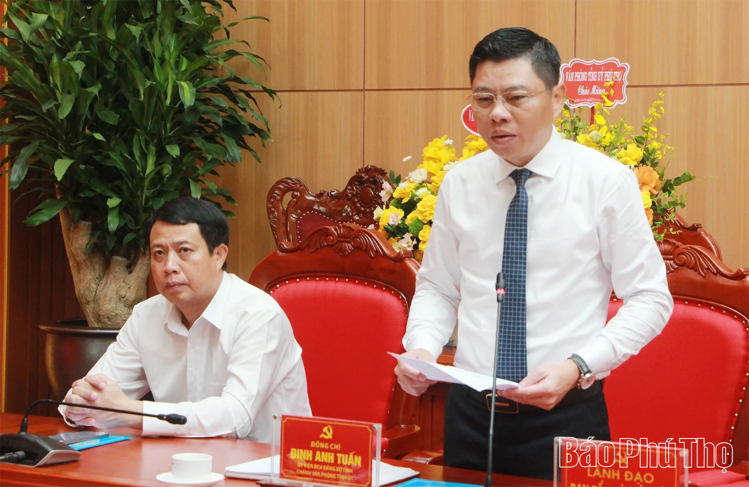 Hội nghị công bố quyết định của Ban Thường vụ Tỉnh uỷ về công tác cán bộ