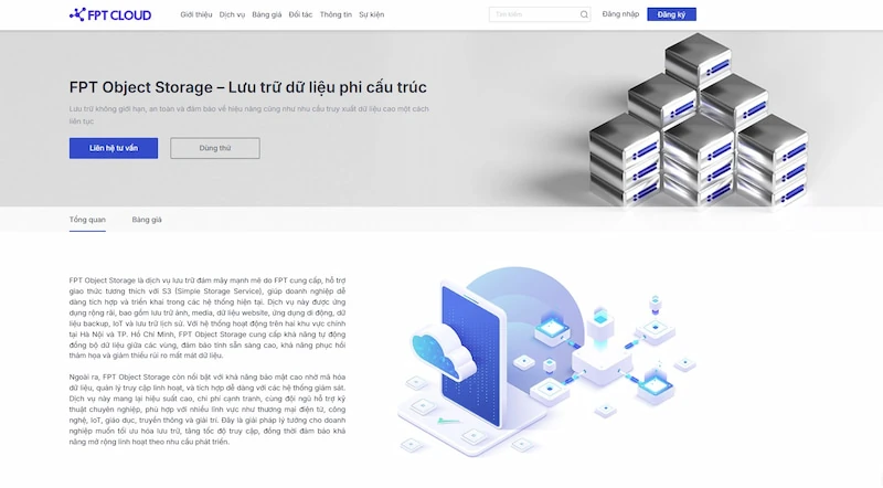 Dịch vụ lưu trữ đám mây là gì? Tham khảo Online Cloud Storage Service của FPT Cloud