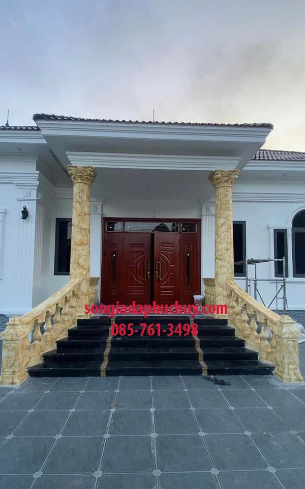 Vì sao sơn giả đá đang dần thay thế đá thật trong các công trình dân dụng?