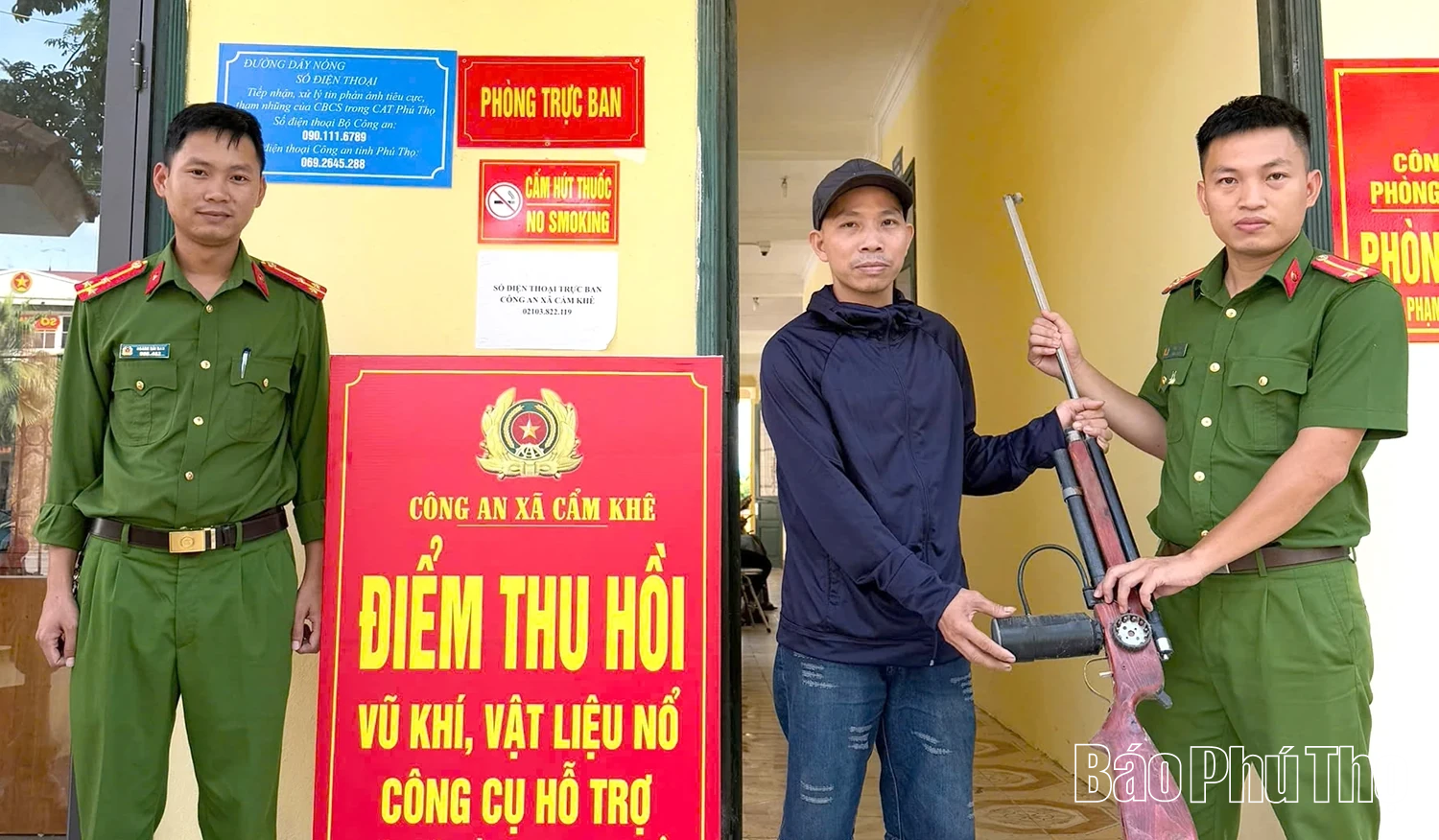 “Lá chắn thép” ở Cẩm Khê