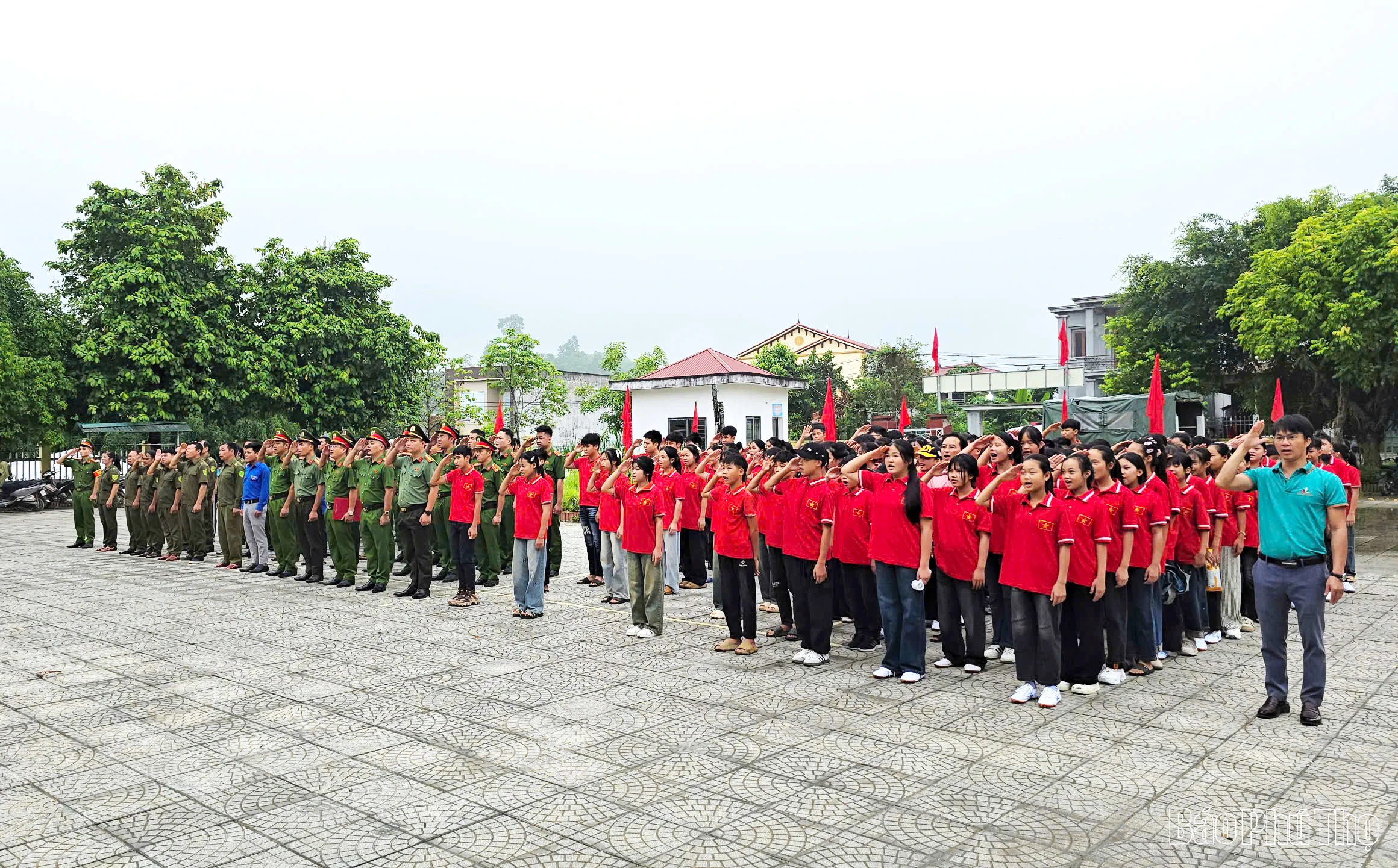 Đồng loạt tổ chức Lễ chào cờ “Tôi yêu Tổ quốc tôi” năm 2025