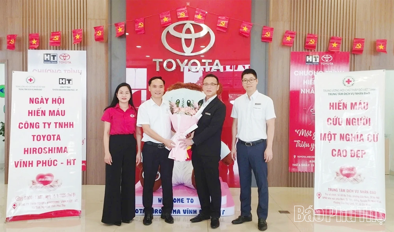 Ngày hội hiến máu “Giọt hồng Doanh nghiệp”