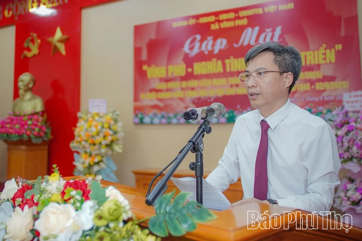 “Xã Vĩnh Phú - Nghĩa tình và phát triển”