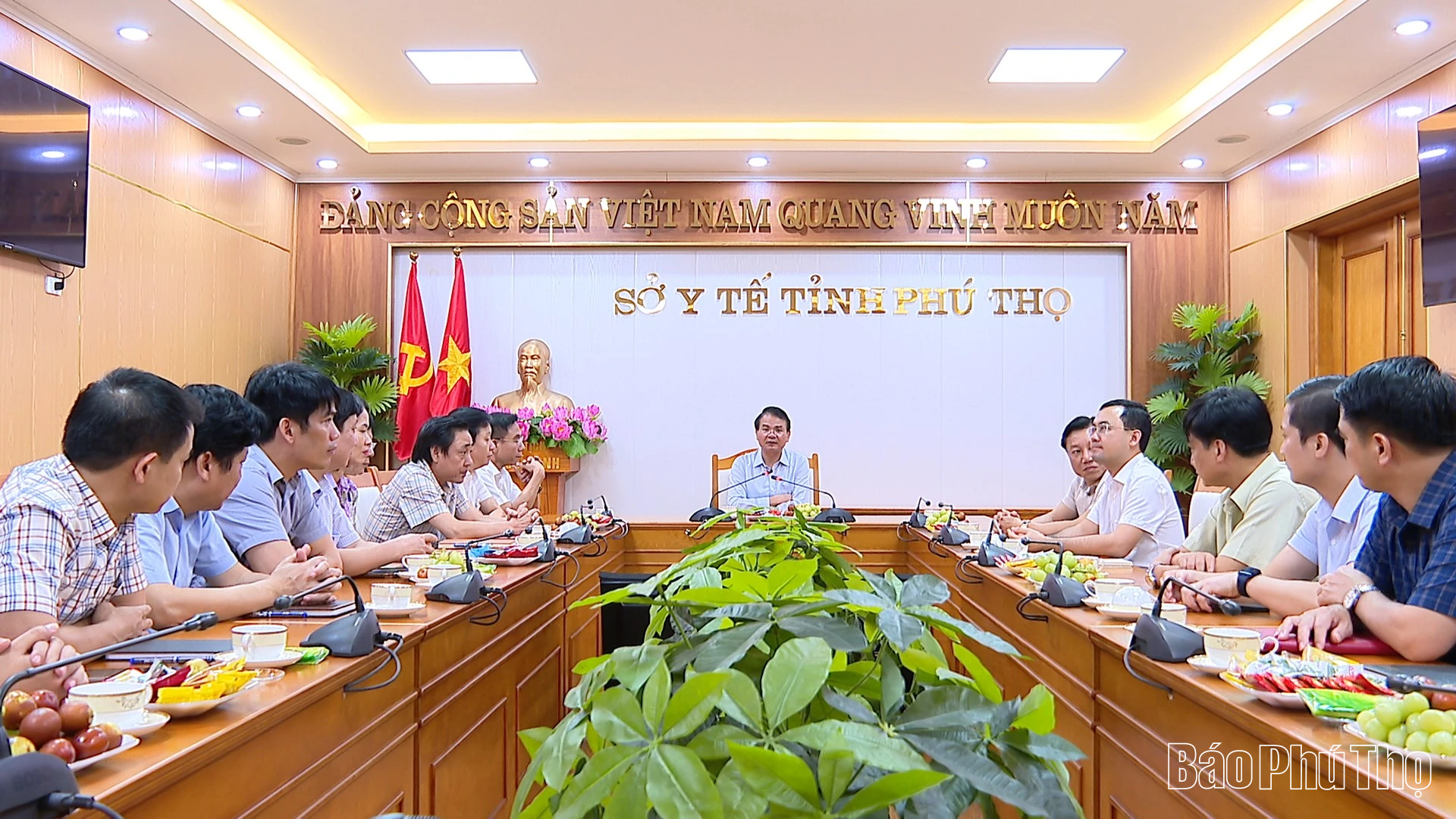 Bí thư Tỉnh uỷ Đặng Xuân Phong thăm, nắm bắt tình hình hoạt động một số sở, ngành sau hợp nhất