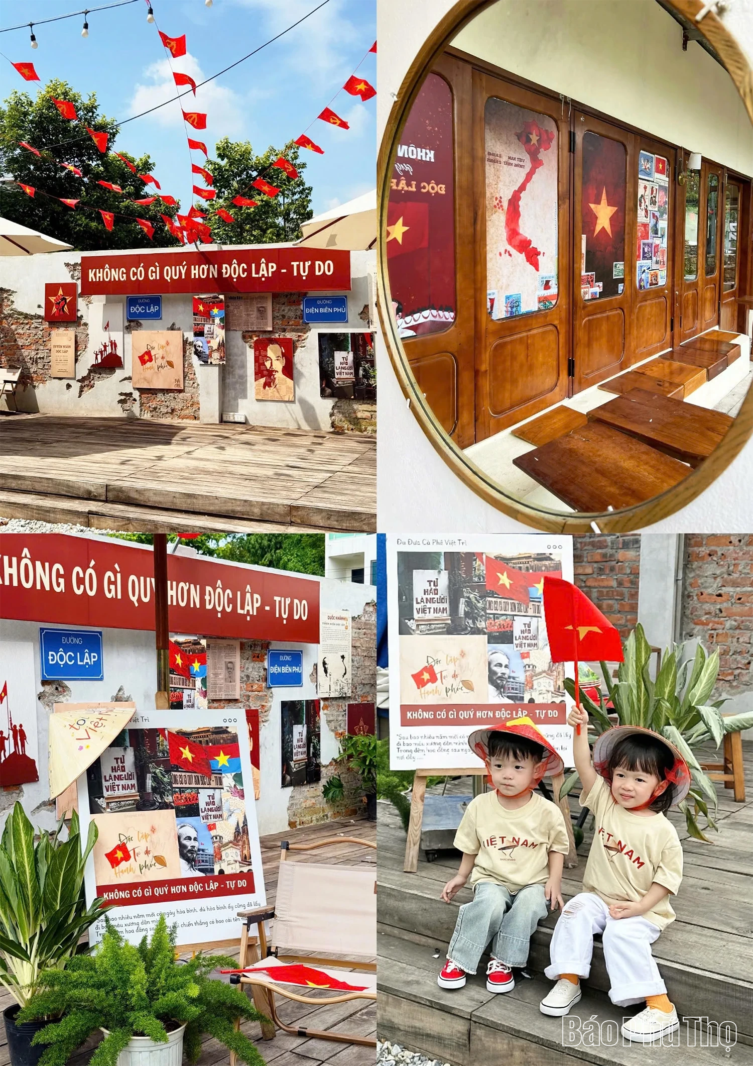 Trào lưu “Cafe yêu nước” mừng Quốc khánh