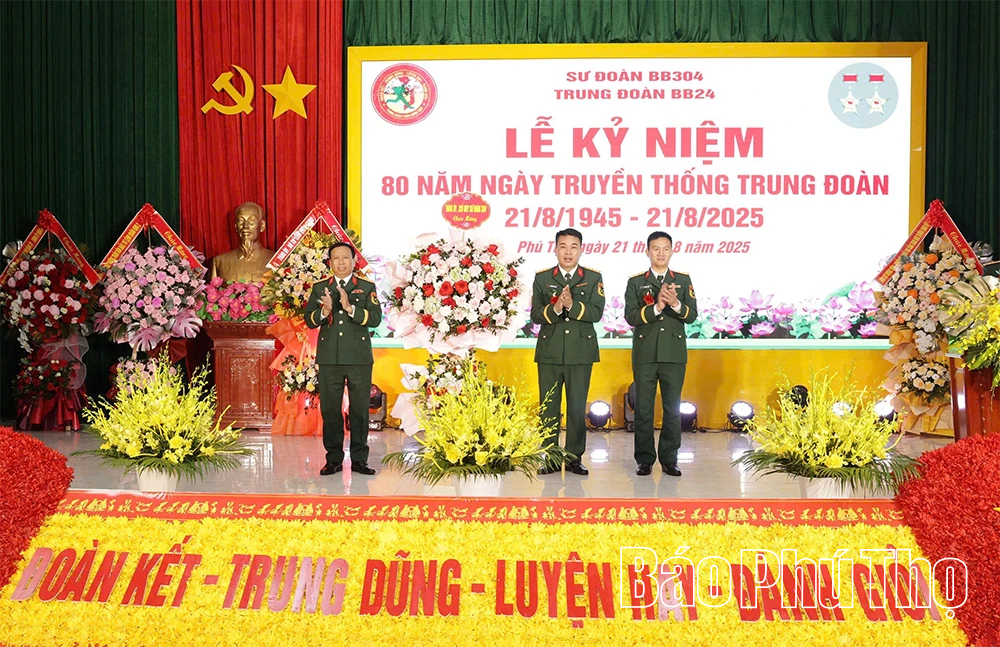 Kỷ niệm 80 năm Ngày truyền thống Trung đoàn Bộ binh 24