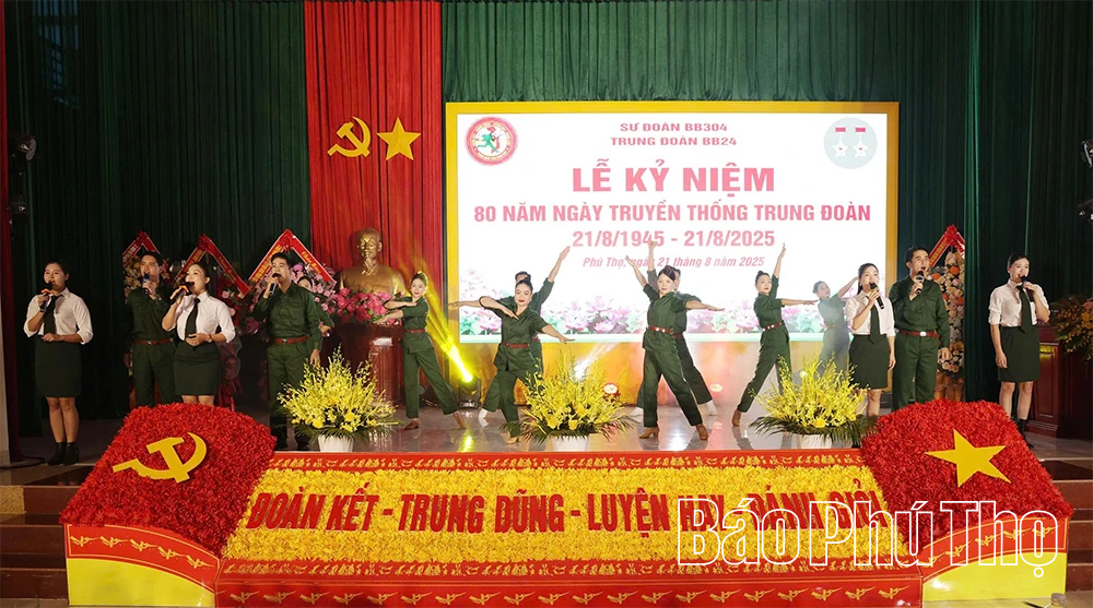 Kỷ niệm 80 năm Ngày truyền thống Trung đoàn Bộ binh 24