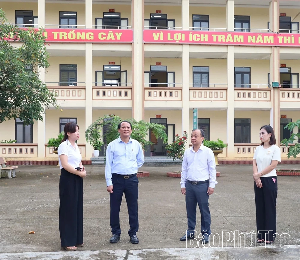 Xã Phù Ninh đảm bảo các điều kiện cho năm học mới