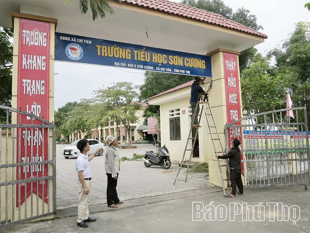 Xã Chí Tiên sẵn sàng cho năm học mới