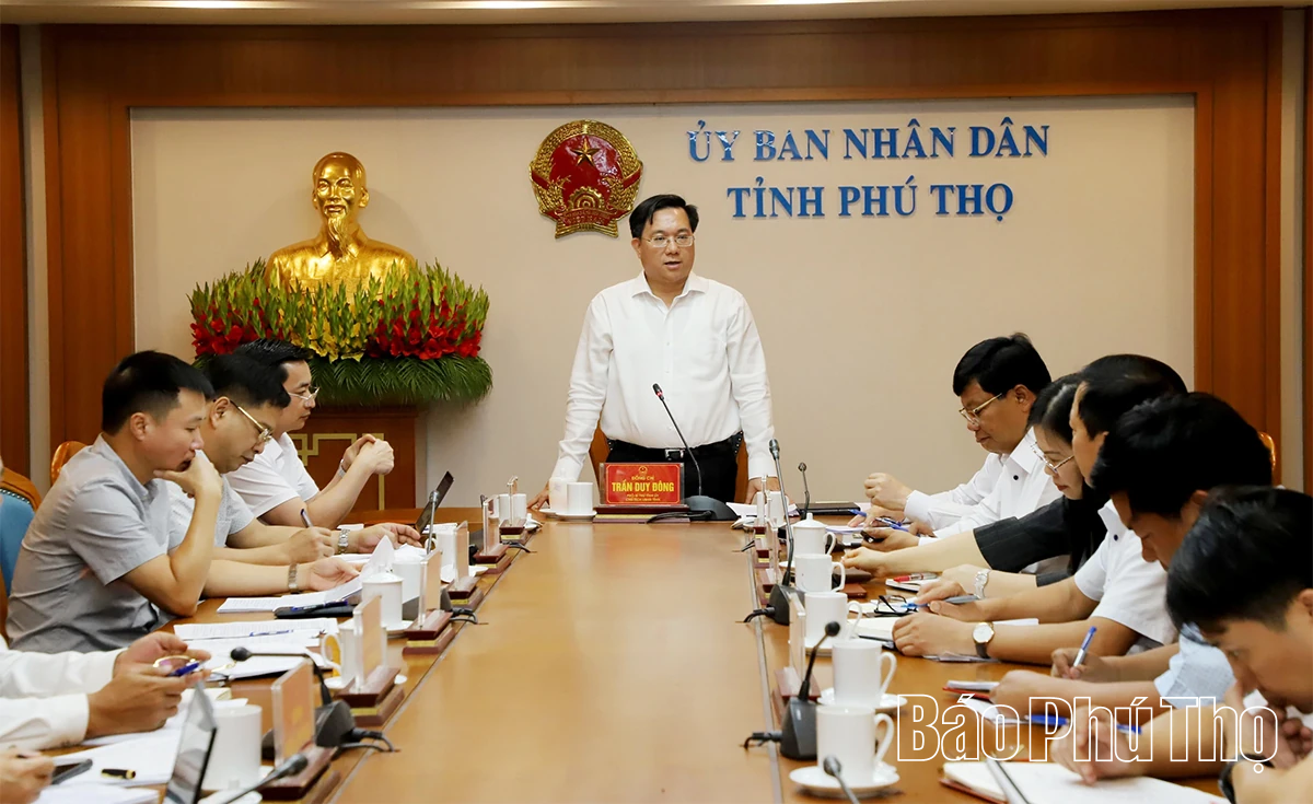 Đẩy nhanh tiến độ giải ngân các dự án khắc phục hậu quả bão YAGI