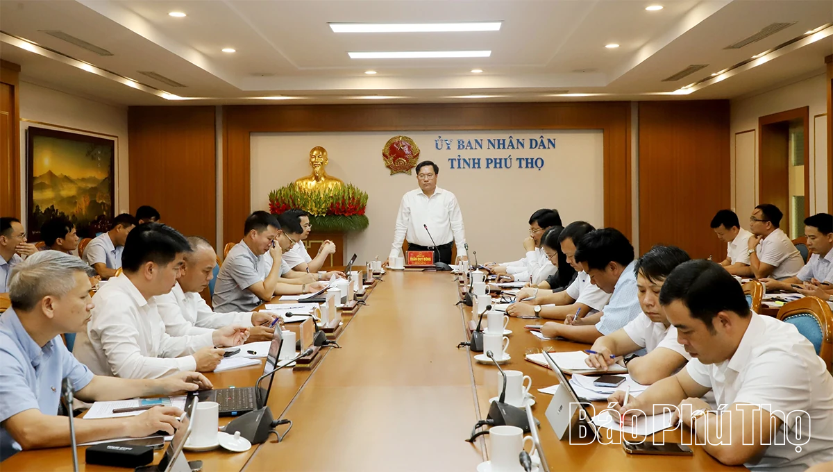 Đẩy nhanh tiến độ giải ngân các dự án khắc phục hậu quả bão YAGI