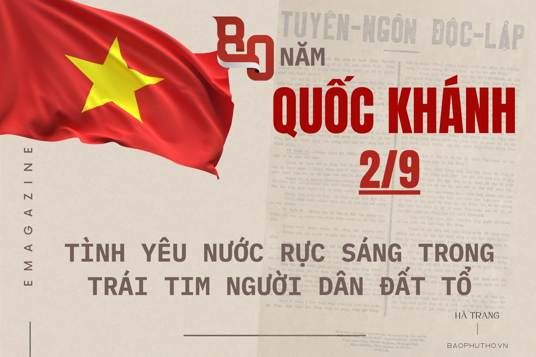 Quốc khánh 2/9: Tình yêu nước rực sáng trong trái tim người dân Đất Tổ