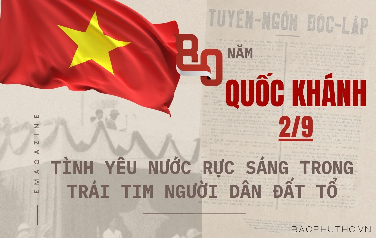 Quốc khánh 2/9: Tình yêu nước rực sáng trong trái tim người dân Đất Tổ