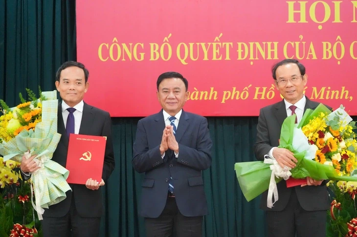 Đồng chí Trần Lưu Quang làm Bí thư Thành ủy TP Hồ Chí Minh