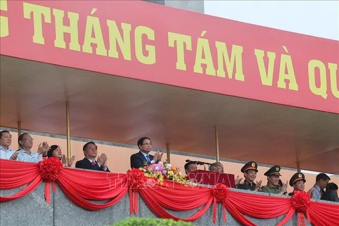 Tổng duyệt lễ diễu binh, diễu hành sự kiện A80