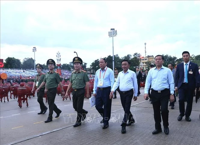 Tổng duyệt lễ diễu binh, diễu hành sự kiện A80