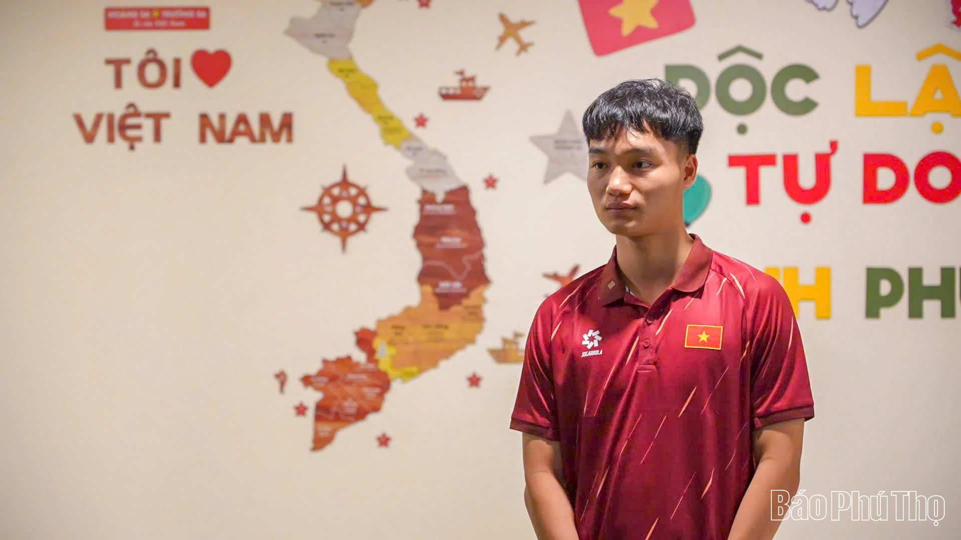 Tiền vệ Xuân Bắc - Nhân tố Phú Thọ xuất sắc trong màu áo U23 Việt Nam