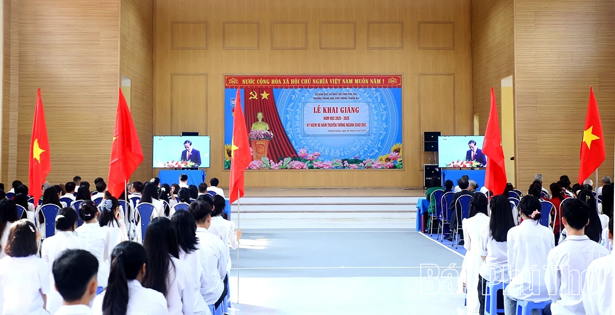 Các trường tổ chức Lễ khai giảng năm học mới 2025 – 2026