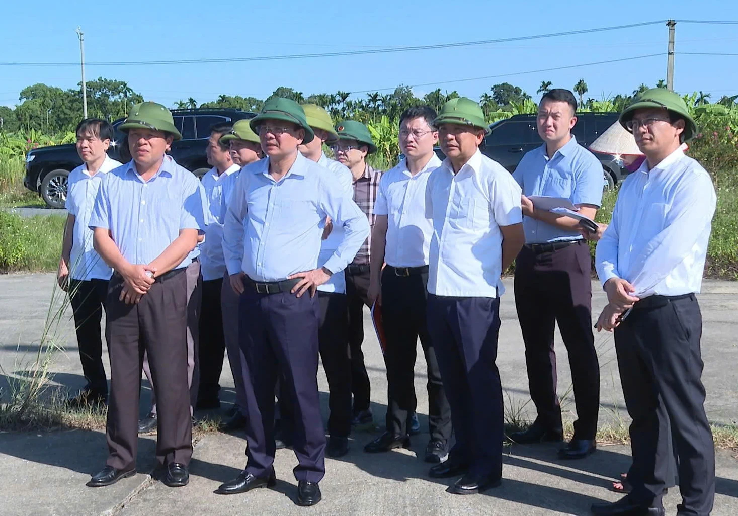 Bí thư Tỉnh ủy Đặng Xuân Phong kiểm tra một số dự án gặp khó khăn, vướng mắc