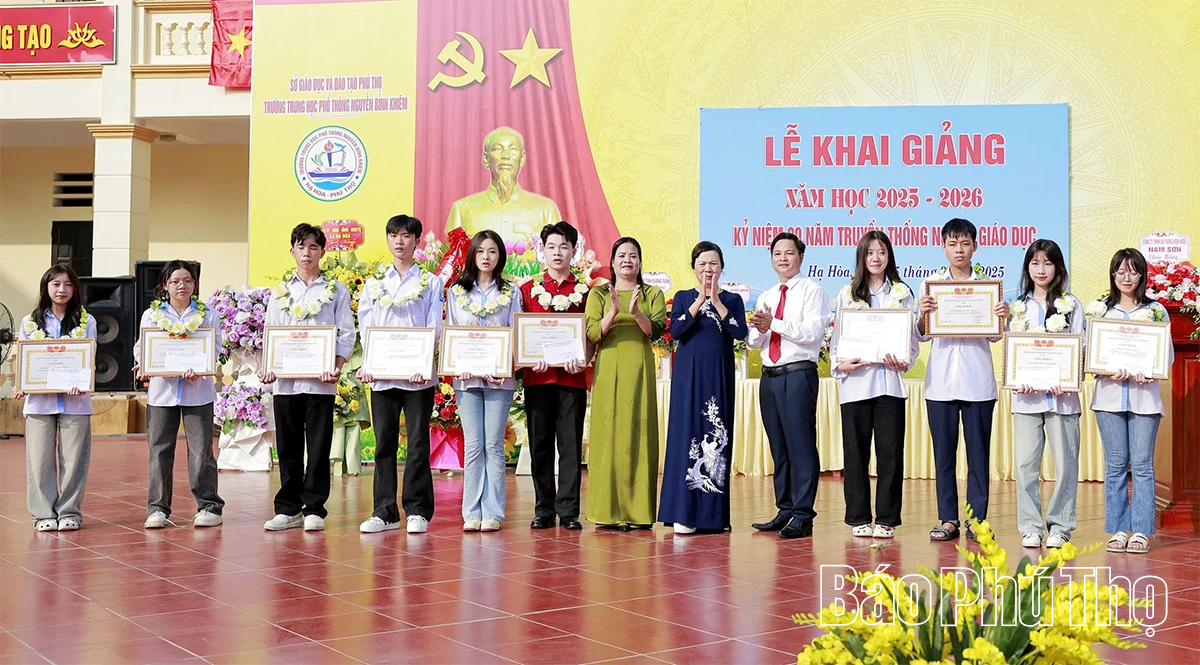 Các trường tổ chức Lễ khai giảng năm học mới 2025 – 2026