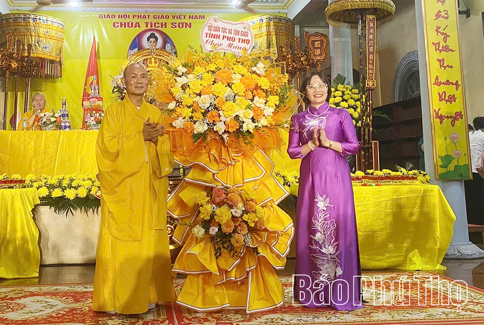 Đại lễ Vu lan tại chùa Tích Sơn