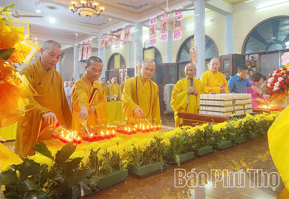Đại lễ Vu lan tại chùa Tích Sơn