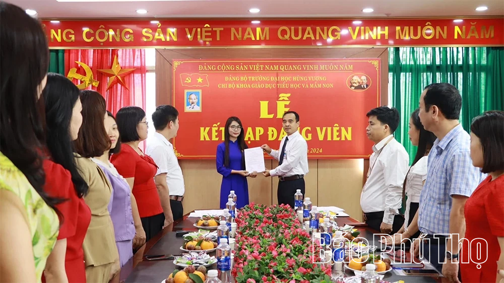 Đẩy mạnh công tác phát triển Đảng trong đoàn viên thanh niên