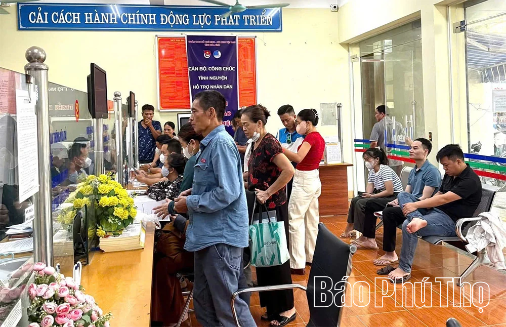 Cán bộ nỗ lực, người dân hài lòng