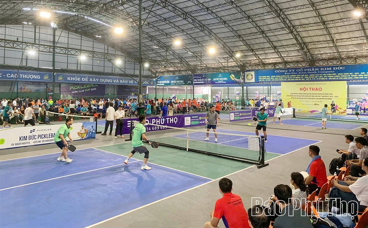 Khai mạc hội thao chào mừng Đại hội Đảng các cấp tiến tới Đại hội đại biểu Toàn quốc lần thứ XIV của Đảng