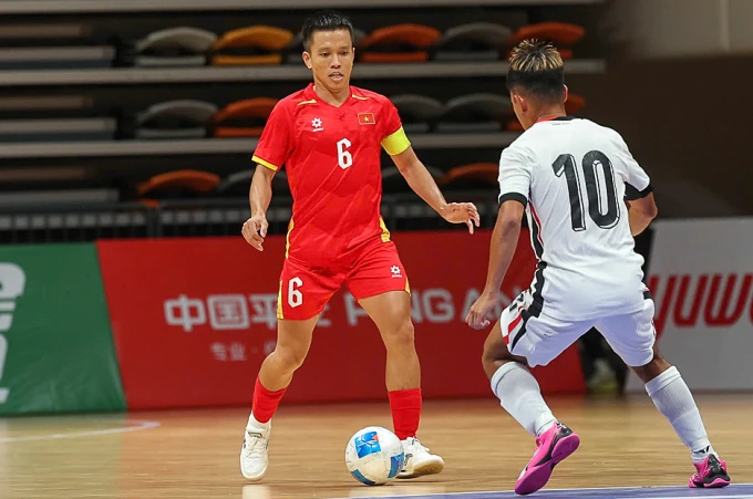 Futsal Việt Nam thắng 9-1 ở giải châu Á