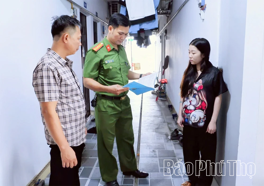 Tăng cường công tác an ninh trật tự khu nhà trọ