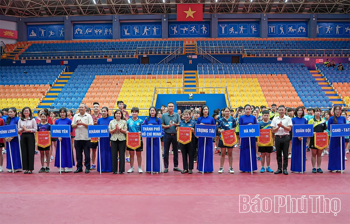 Khai mạc Giải bóng bàn các đội mạnh quốc gia năm 2025