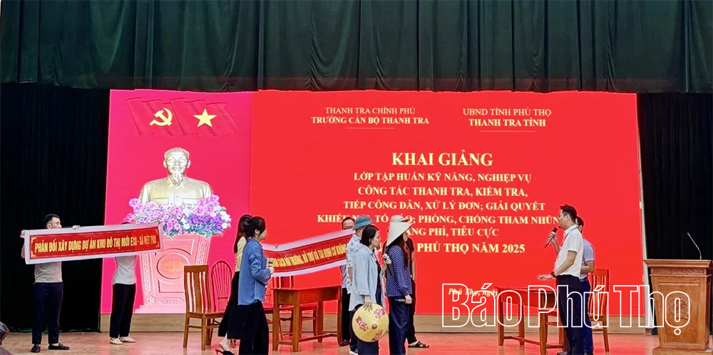 Tập huấn kỹ năng, nghiệp vụ công tác thanh tra