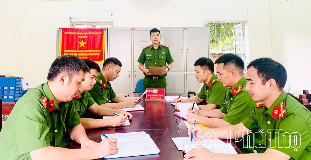 Tuổi trẻ giữ vững an ninh trật tự cơ sở