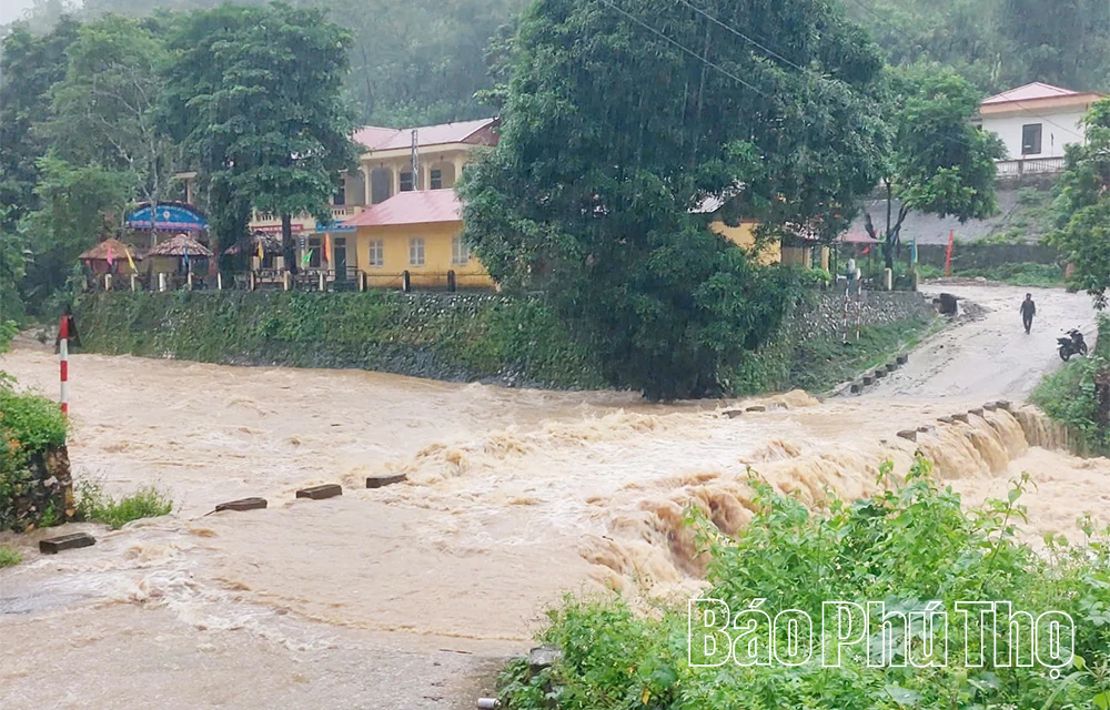 Cảnh báo lũ trên các sông, suối do ảnh hưởng mưa lớn