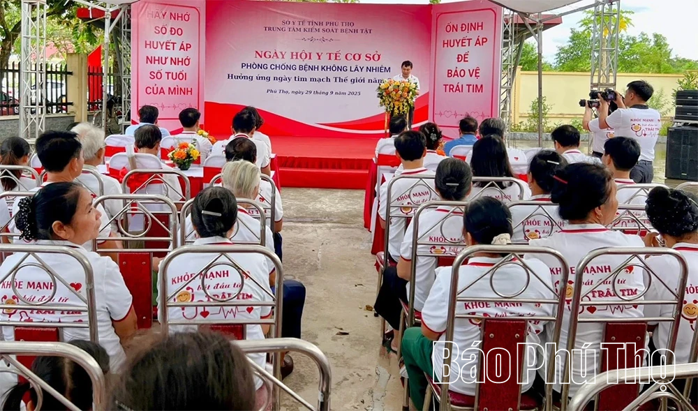 Ngày hội Y tế cơ sở phòng, chống bệnh không lây nhiễm