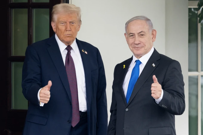 Ông Trump công bố kế hoạch chấm dứt chiến sự Israel - Hamas