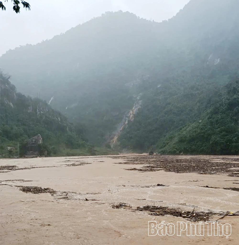 Xã vùng cao Quy Đức khẩn trương ứng phó và khắc phục hậu quả bão lũ